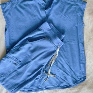 Figs scrubs set - Ceil Blue